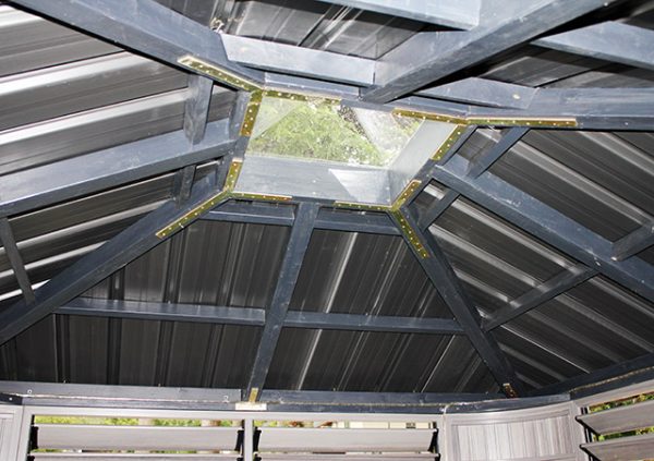 Zento gazebo skylight roof