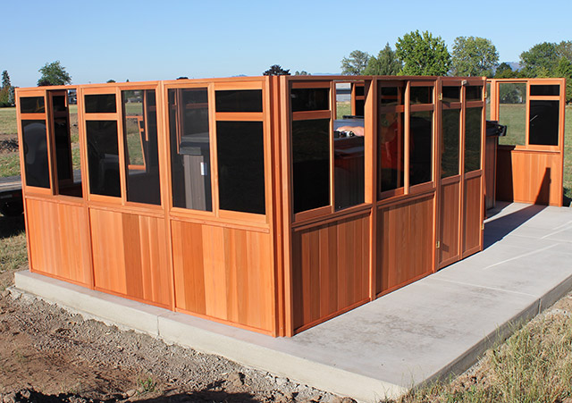 Walls To Be Attached - Spa Gazebo|Hot Tub Enclosure - Westview Manufacturing