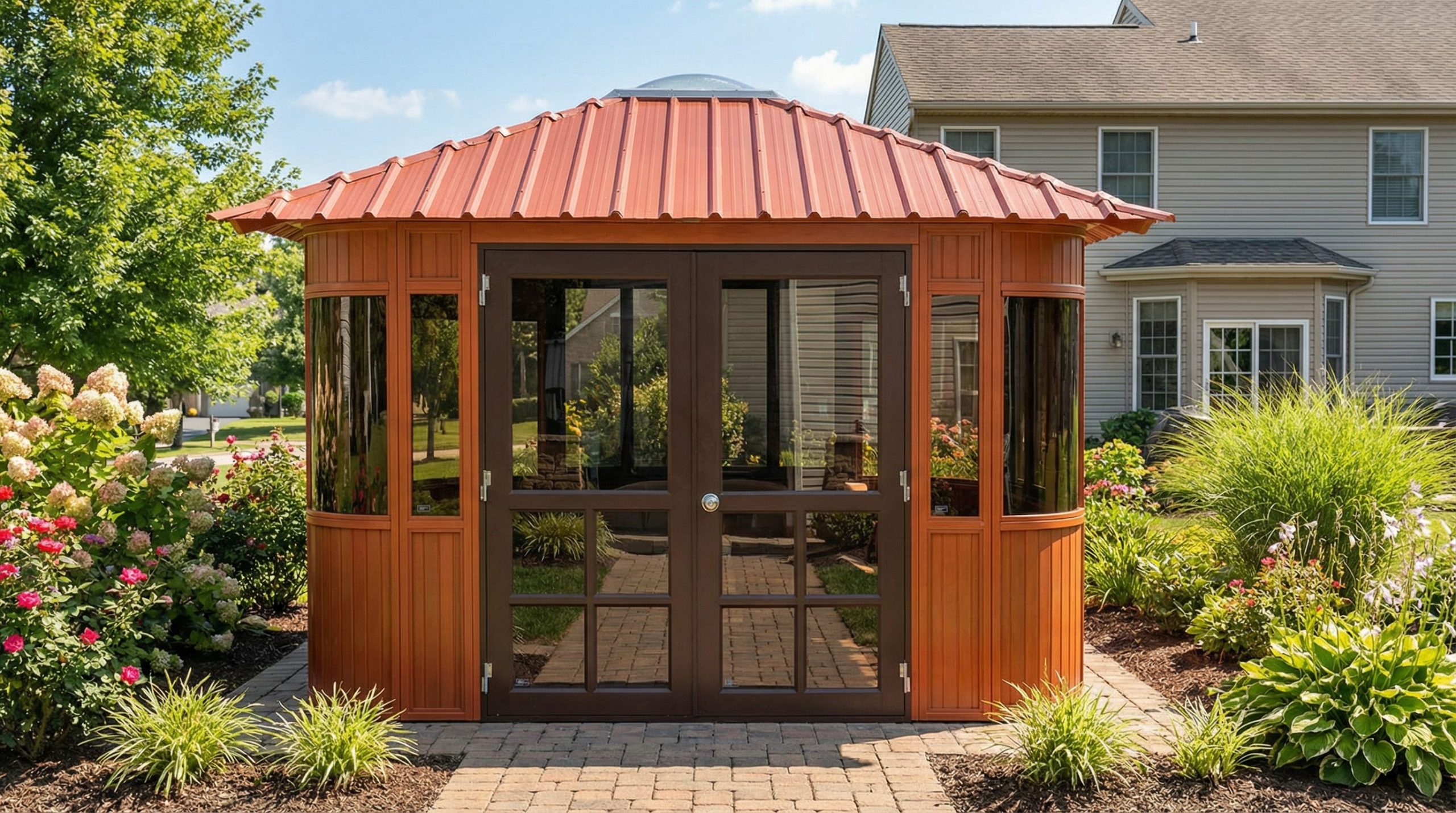 Aspen 12x12 Hot Tub Gazebo | Westview Manufacturing