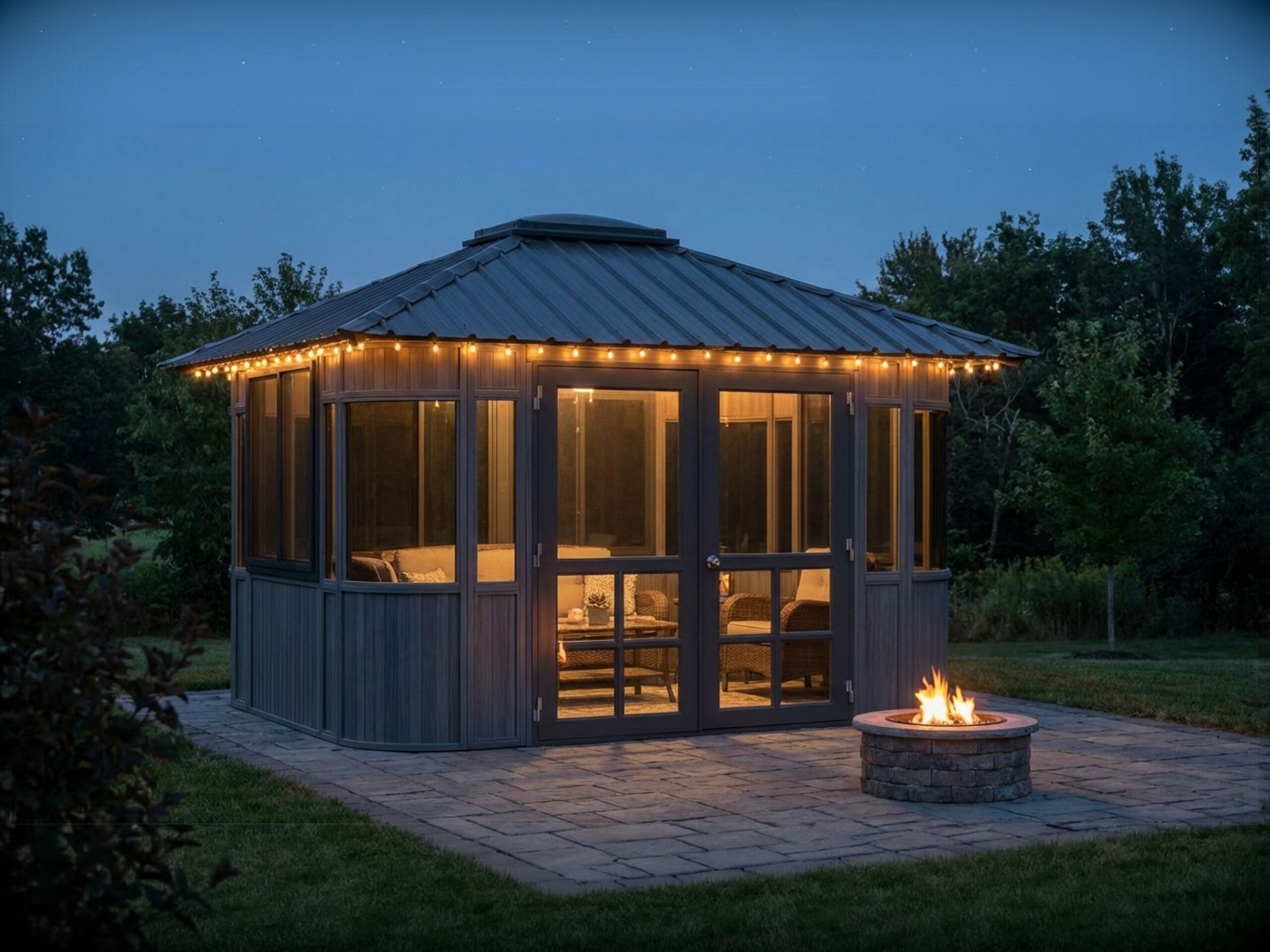 Colorado 12x12 Hot Tub Gazebo | Westview Manufacturing